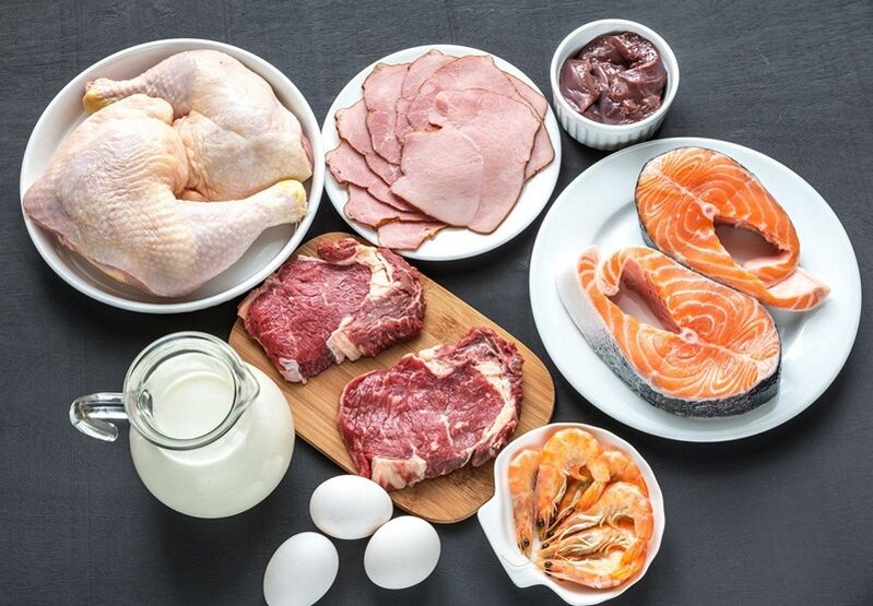 Dukan pəhriz qida siyahısı
